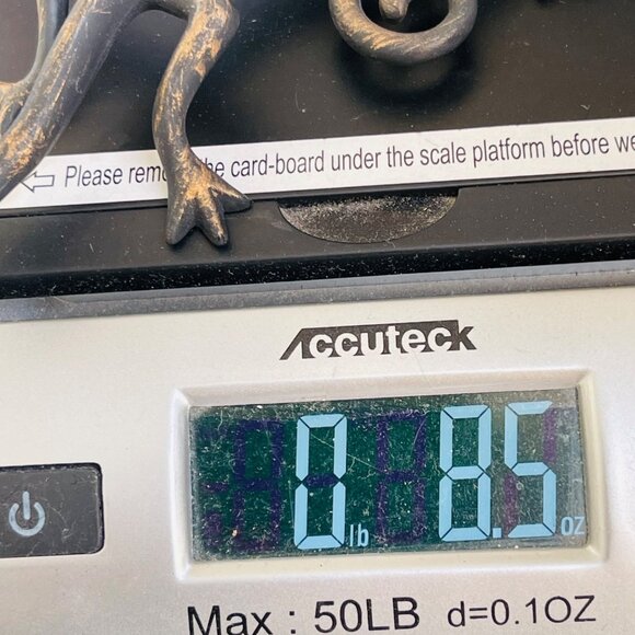 Partylite Cast Iron Metal Bronzed LIZARD Hanging Candle Holder Sconce Home Decor - Picture 7 of 7